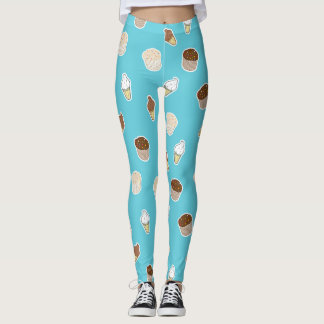 Legging Cupcakes doce e sorvete