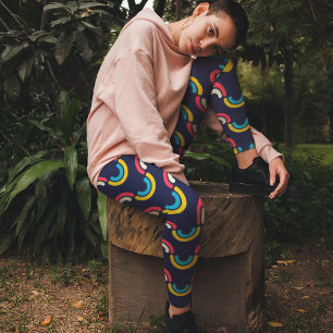 Legging Curva arco-íris