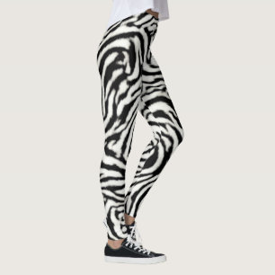 Legging Curva-zebra Exótica Safari