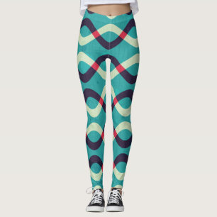 Legging Curvas Retroativas: Efeito Padrão Grunge.