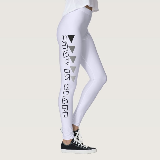 Legging Custom Stay In Shape Fitness em Lavanda (Direita)
