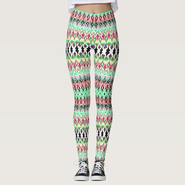 Legging Cute colorful pattern (Frente)
