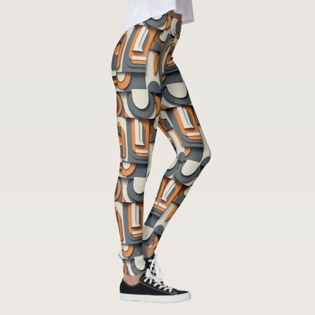 Legging Cute Modern tiled pattern  (Direita)