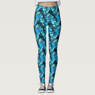 Legging Cyan Sky Blue