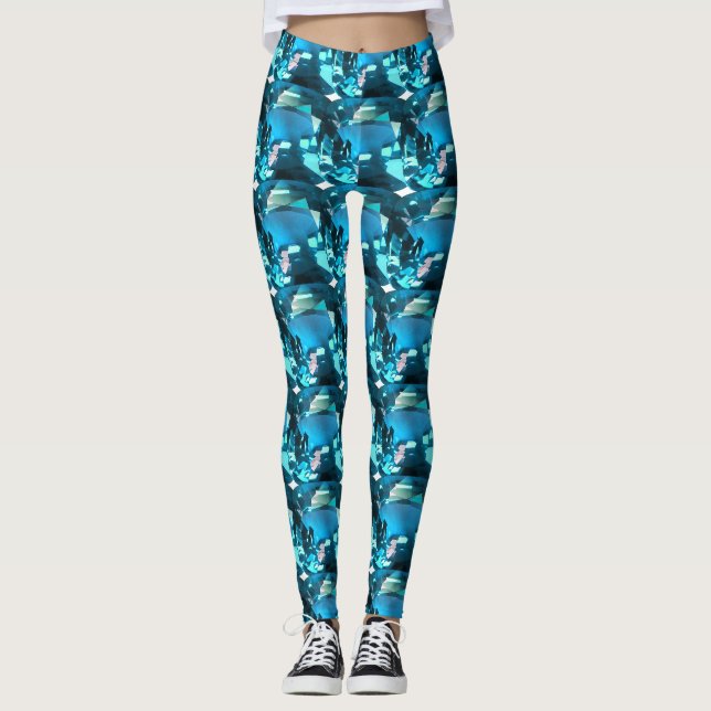 Legging Cyan Sky Blue (Frente)