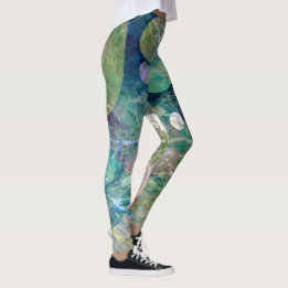 Legging Cyberspace das caneleiras da ioga nenhuns 5