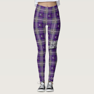 Legging Da "caneleiras más bonito da xadrez sirene" - rox