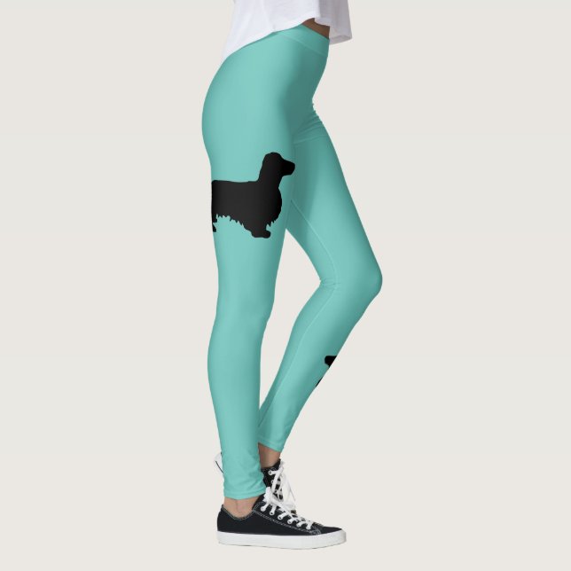 Legging Dachshund Long Hair - Silhueta 1 (Direita)