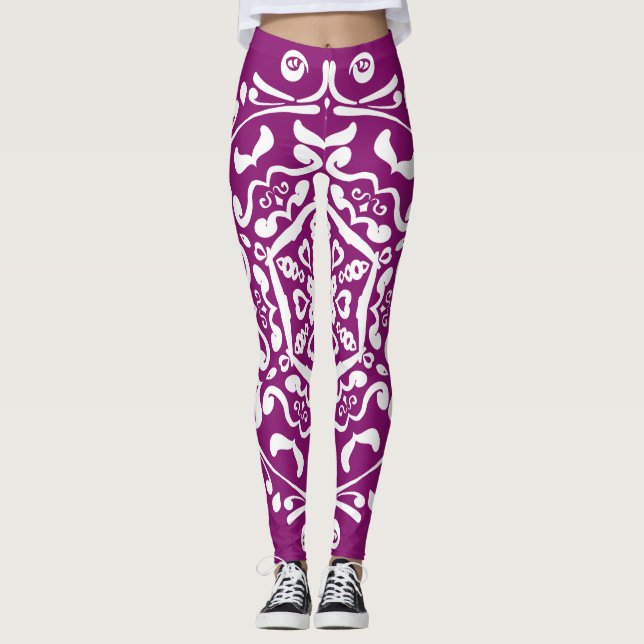Legging Dahlia Mandala (Frente)
