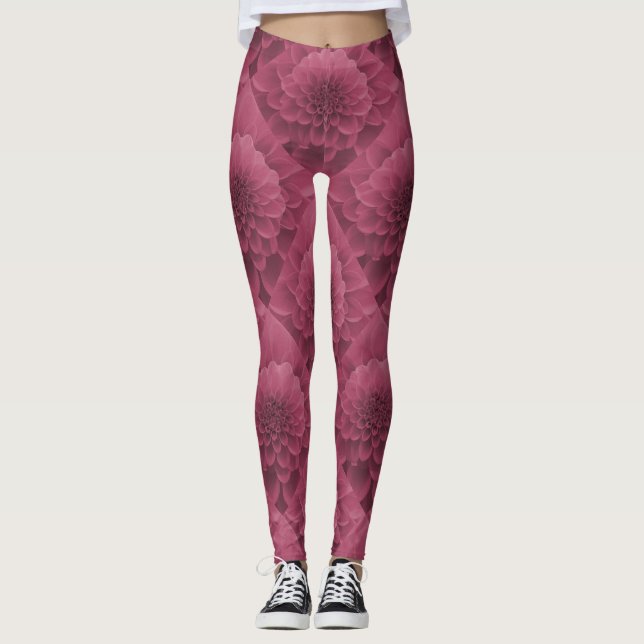 Legging Dahlia Rosa (Frente)