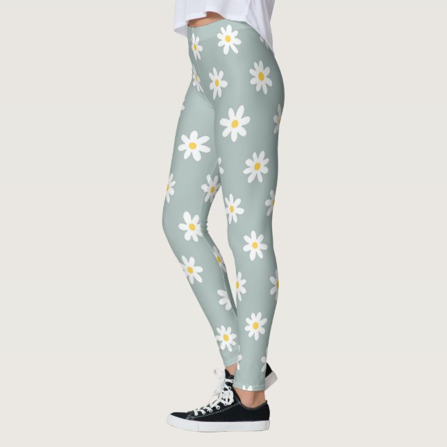 Legging Daisy Boho Floral  (Esquerda)