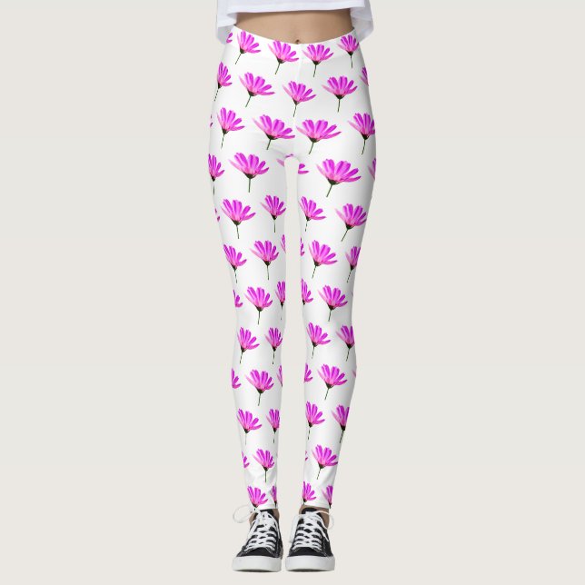 Legging Daisy Rosa (Frente)