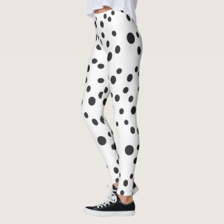 Legging dalmatianos de pontos negros