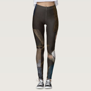 Legging Dama sentada ao Virginal de Johannes Vermeer