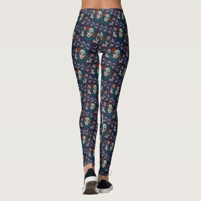 Legging Damas de Caveira (Verso)