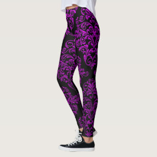 Legging Damasco II gótico grande elegante