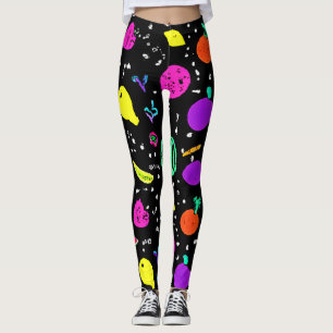 Legging Dança de Fruta Neon Energetizada