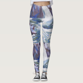 Legging Dança de tinta em cascata