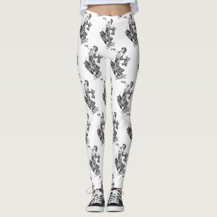 Legging Dançarino de Belly, árabe, dançarino Vintage Ar