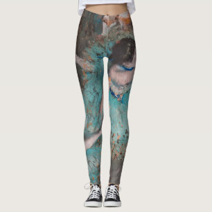 Legging Dançarino Verde de Dançarina Edgar Degas Balançand