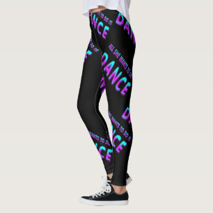 Legging Dance tudo que quer fazer em todas as caneleiras
