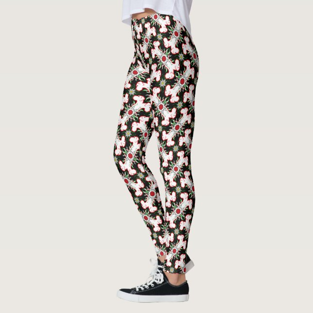 Legging Dane Abstrato (Esquerda)