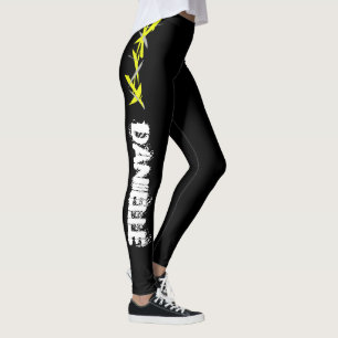 Legging Danielle Adicione Seu Nome Abstrato