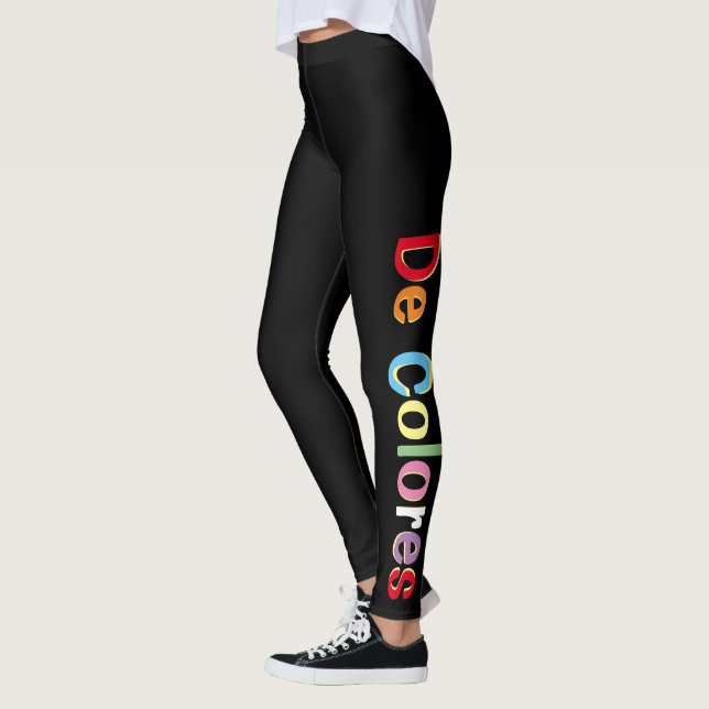 Legging De Colores Caneleiras (Esquerda)