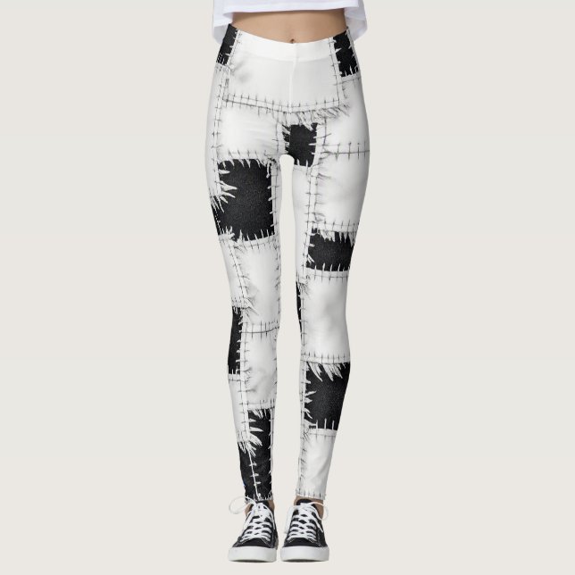 legging de costura grossa estilo clássico (Frente)