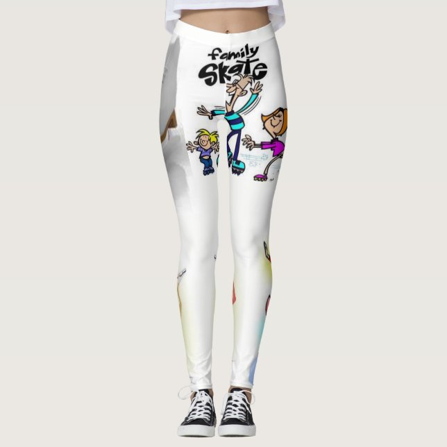 legging de patinação (Frente)