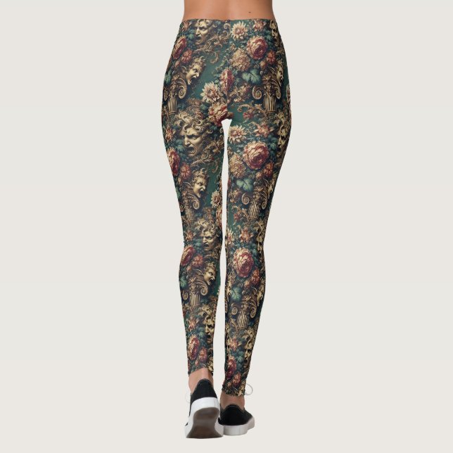 Legging Decadência Derangada - Vitoriano Gótico (Verso)