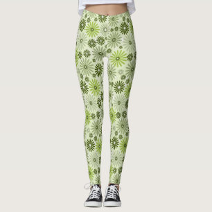 Legging Decoração Étnica Boho Aconchegante Floral Pastel S