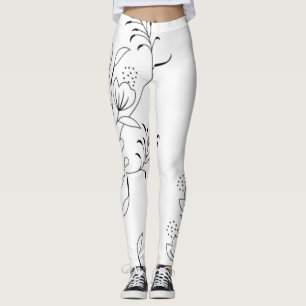 Legging Decorativo, Soapstone, Bianca