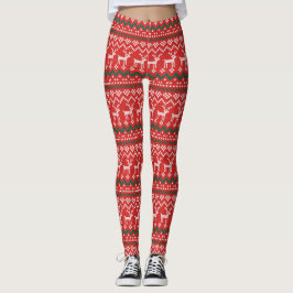 Legging Deer Ugly Christmas Sweater