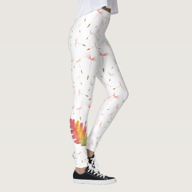 Legging Delicar Dandelions e Folha de outono (Direita)