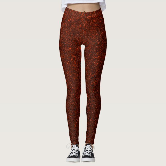 Legging Delícia de Legenda da Glitter Crimson (Frente)