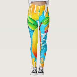 Legging Delícia de Splash de Mango