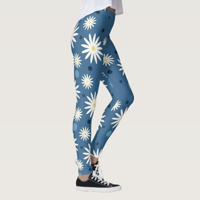 Legging Denim e Daisies (Direita)