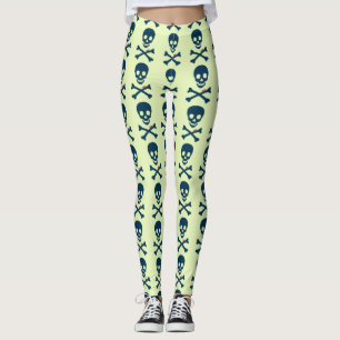 Legging Denim Skull
