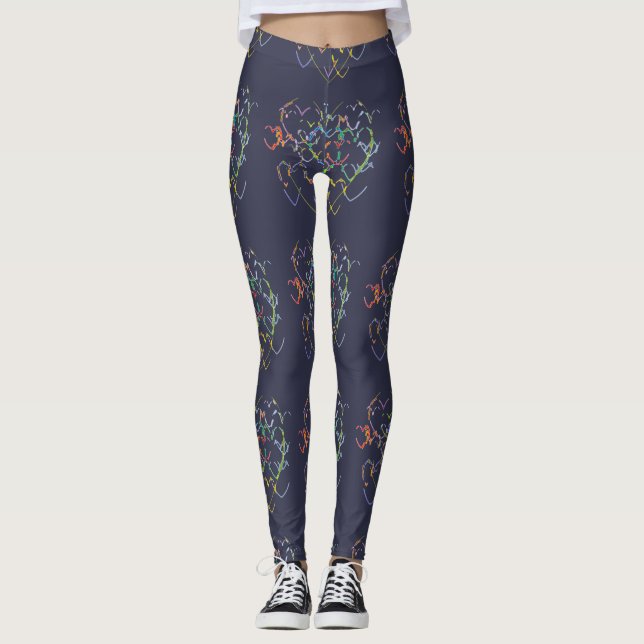 Legging Desencadear meu coração (Frente)