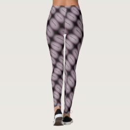 Legging DESENHAR MODERN abstrato a preto - cinza branco