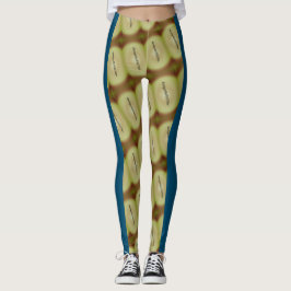 Legging DESENHAR MODERN abstrato em amarelo azul
