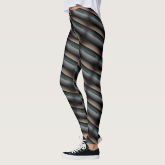 Legging DESENHAR MODERN abstrato em cinza preto