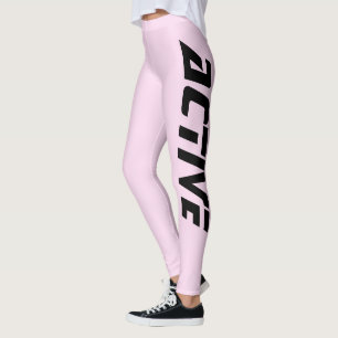 Legging Desenho ativo de cor lavander claro