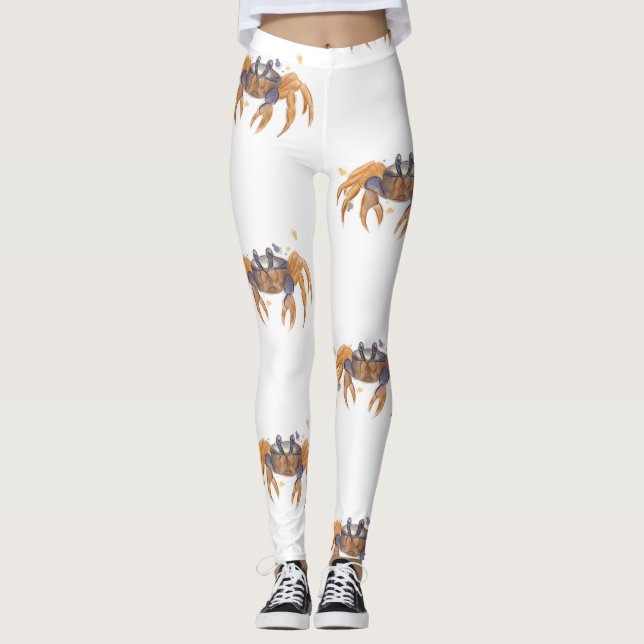 Legging Desenho de caranguejo (Frente)