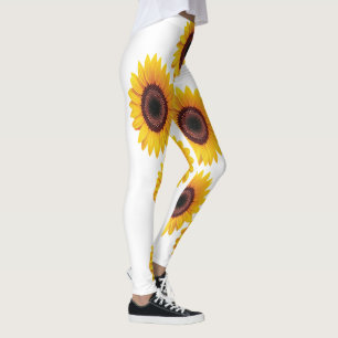 Legging Desenho de Girassol