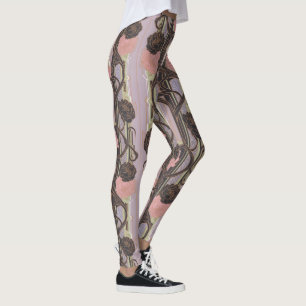 Legging Desenho Floral Arquitetônico Aria Grace Urban Bloo