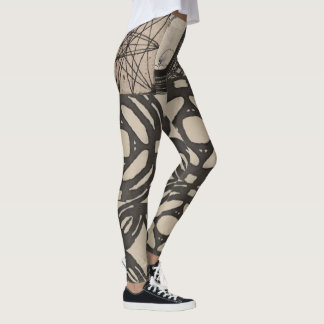 Legging desenhos e pinturas