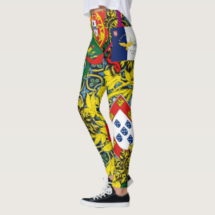 Legging desenhos portugueses
