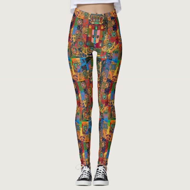 Legging desenhos portugueses (Frente)